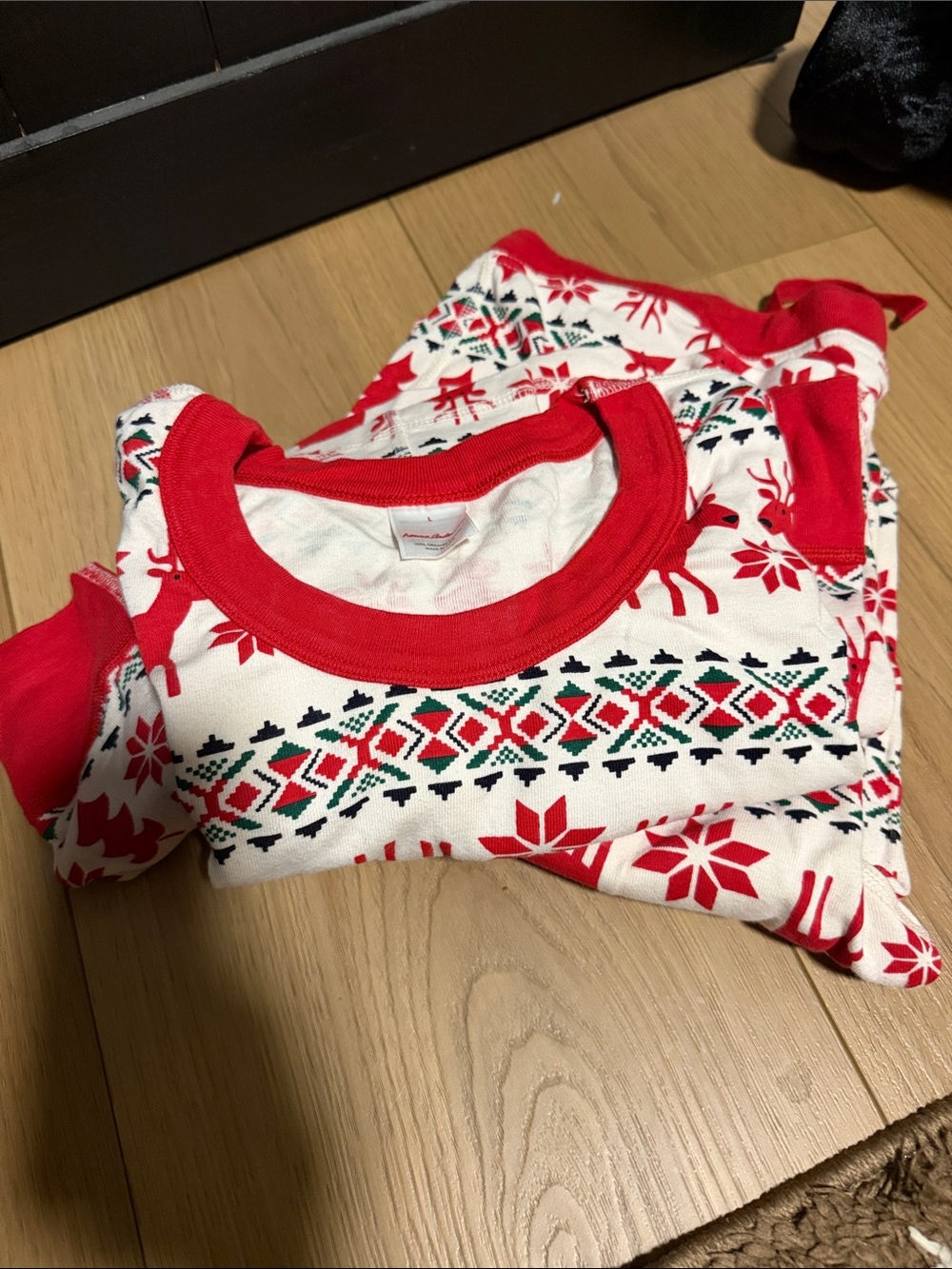 Hanna Andersson matching family 100% organic cotton pjs - Dear Deer print